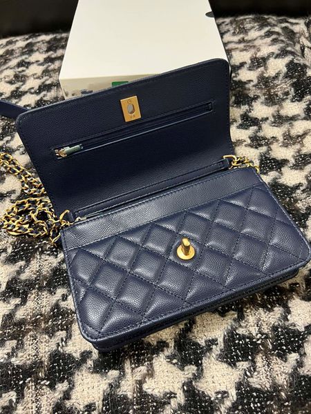 Borse di lusso Nuovo stile Denim Diamond Lattice Designer Borsa a tracolla lussuosa Borsa da donna Catene Borse da donna in pelle Porta carte all'ingrosso Portafoglio Borsa del telefono