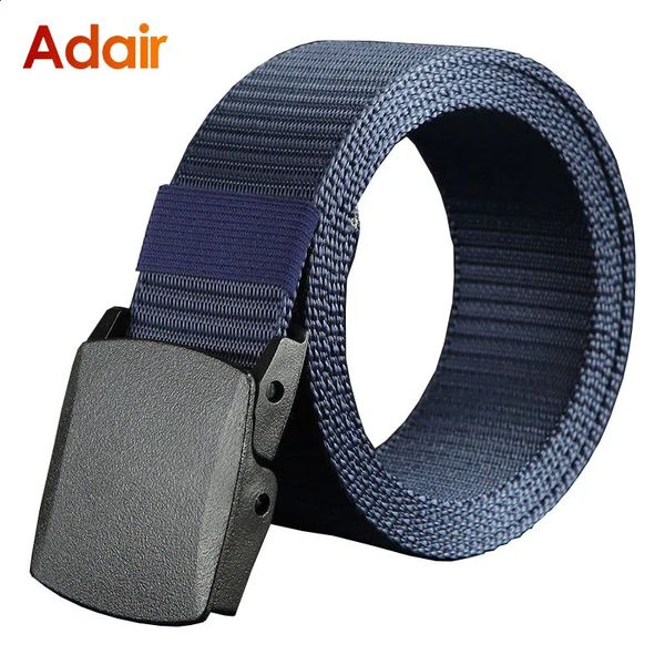 Cintos Mens Nylon Webbing Cintos Lona Casual Tecido Cinto Tático Acessórios de Alta Qualidade Militar Jeans Exército Cintura Strap HB041 231102