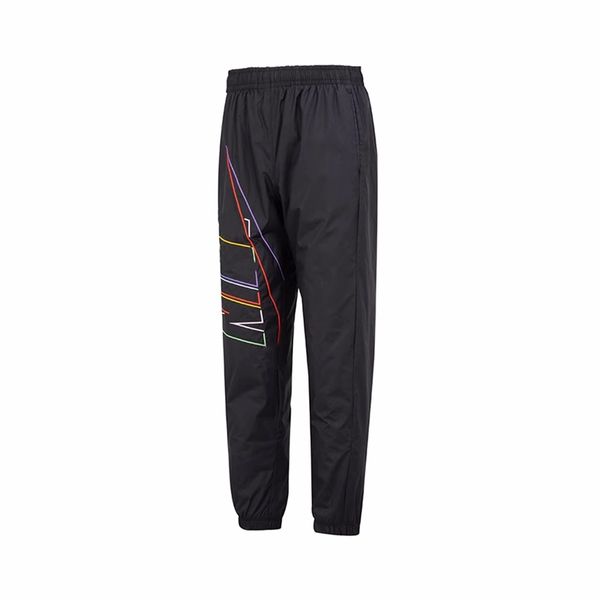 Pantaloni sportivi da uomo della primavera 2024 Pantaloni sportivi con logo grande ricamato Pantaloni da allenamento in tessuto sciolto Pantaloni sportivi da jogging Leggeri e confortevoli