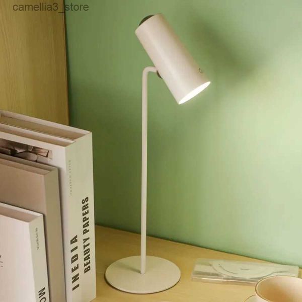 Schreibtischlampen, LED-Tischlampe für Arbeitszimmer, Augenschutz, USB, Touch-Dimmung, Leselampe, Taschenlampe, Schlafzimmer, Nachttisch-Dekoration, Foto, Sonnenuntergang, Schreibtischlampen, Q231104