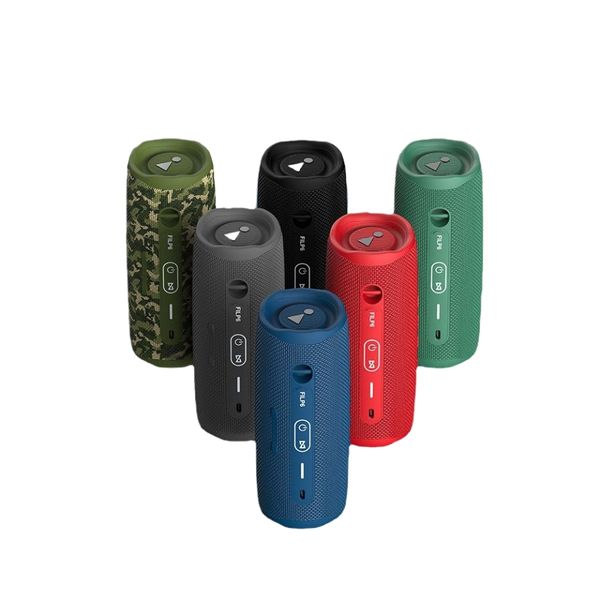 NEU 6 Wireless S Mini Tragbarer Lautsprecherbox IPX7 wasserdichte tragbare Stereo -Bassmusik Bluetooth -Lautsprecher Independent TF TF Card Peaker Tereo Peaker