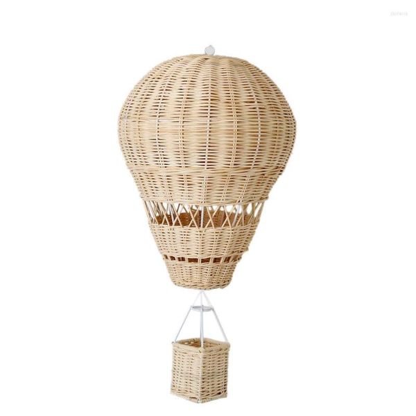 Deko Blumen Handgeflochten Rattan Luftballon Kinderzimmer Wanddeko Bohemian Kinderzimmer Po