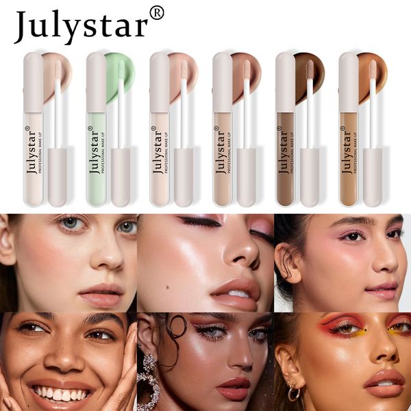 Cross Border Beauty Face Concealer Spot Concealer 6 Farben Langlebiger natürlicher Tattoo Concealer Eye Body Concealer