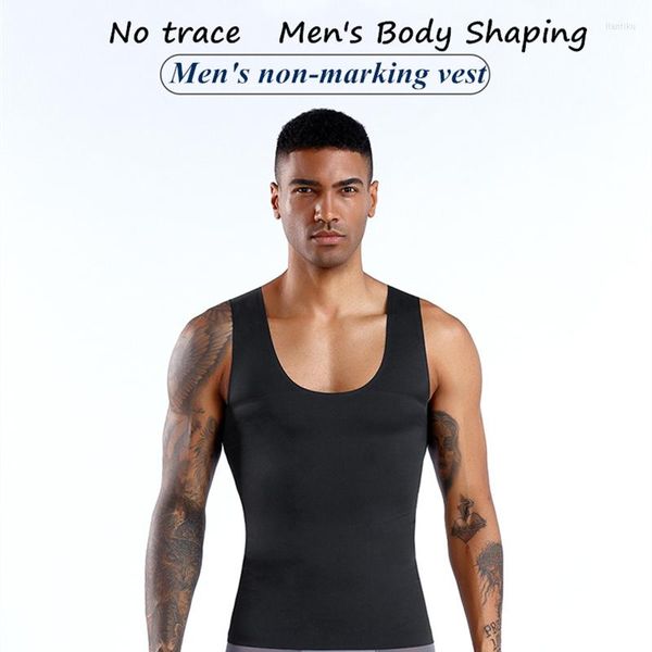 Yoga Outfit Alta qualità Be-In-Shape Gilet dimagrante da uomo Body Shaper Intimo Vita Trainer Corsetto Controllo della pancia Compressione della postura