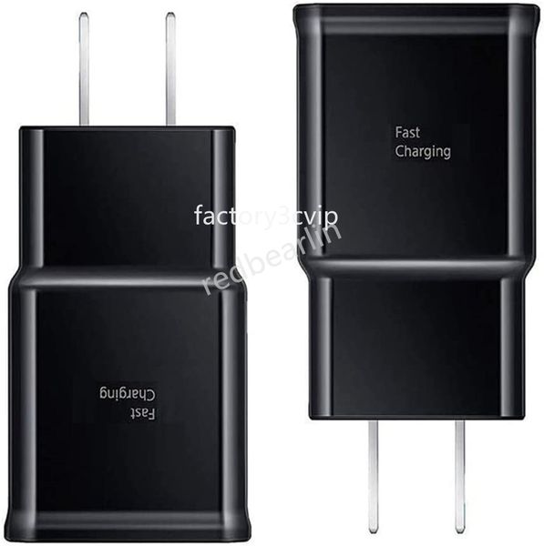 15w carregamento rápido 5v 3a 9v 1.67a ue eua ac casa viagem carregador de parede adaptadores de energia para iphone samsung s6 s7 edge s8 s10 s20 htc lg f1