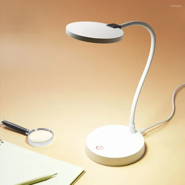 Lâmpadas de mesa COOWOO U1 Lâmpada de mesa LED sem fio inteligente com sensor de luz USB Função de proteção ocular 100-240V Smart Mi Home