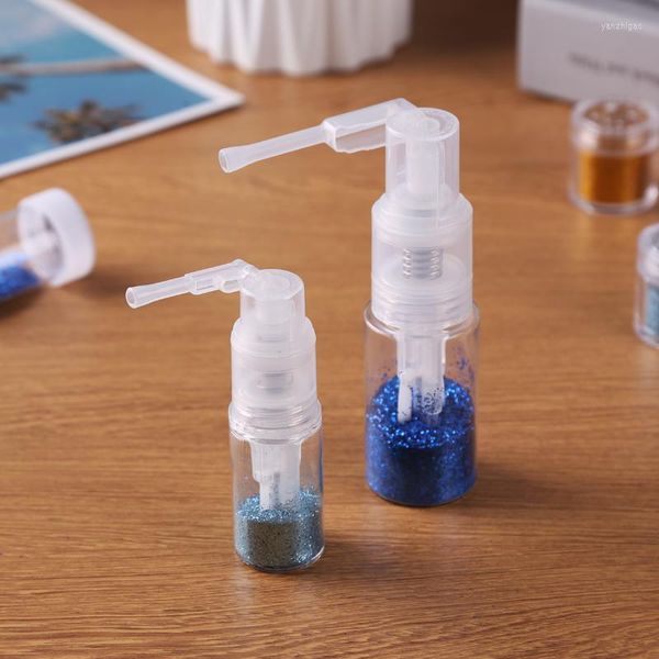 Attrezzature per irrigazione 14ML / 35ML Flacone spray per spolverino glitterato Utensili manuali Bottiglie portatili in polvere secca per aggiungere un luccichio di brillantezza