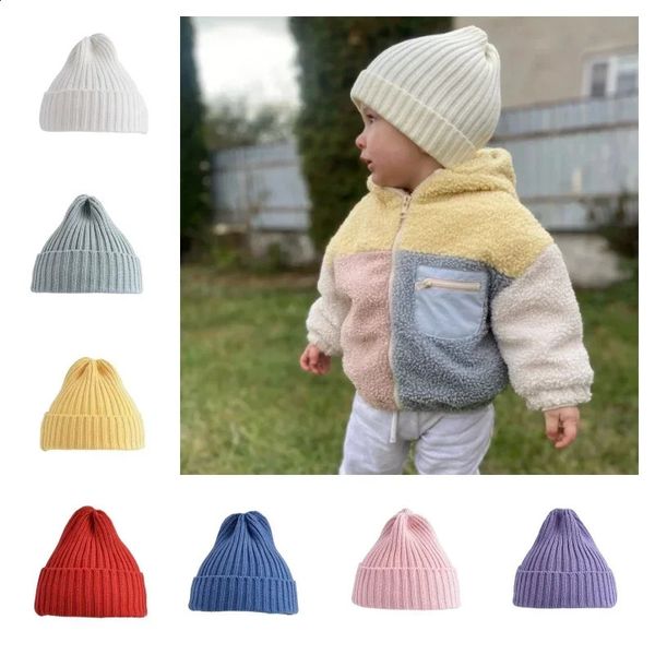 Berretti Cappelli Cappelli invernali per bambini nati Ragazzi Cofano all'uncinetto Berretto per bambina Berretto per bambina Puntelli per neonato Accessori per ragazzo Roba più calda 231102