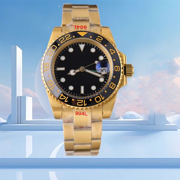 Hochwertige Designer-Herrenuhr, luxuriöse, stilvolle Felgenuhren für Herren, Edelstahl 2813, mechanisches Uhrwerk, wasserdicht, AAA-Designer-Herren-Automatikarmbanduhren