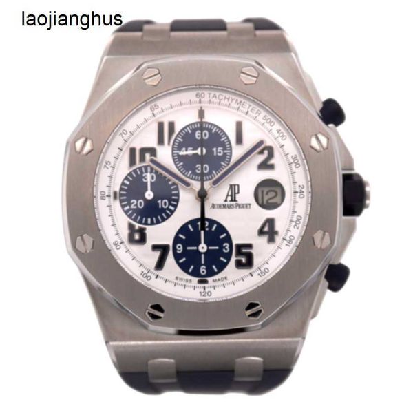 Relógio luxuoso Audemar Pigue Audemar Pigue Royal Oak Offshore 42mm Relógio Masculino Azul Marinho Ref 26020st