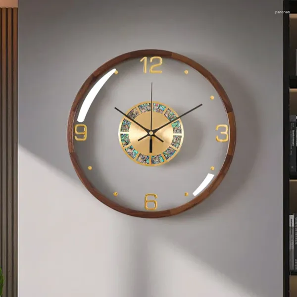 Relógios de parede Quartz Nordic Relógio Moderno Antigo Salão Especial Elegante Decorativo Reloj Pared Decorativo Relógio de Luxo