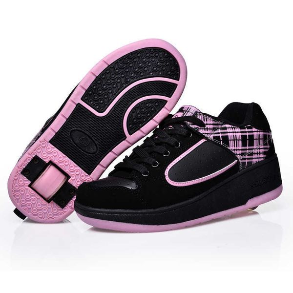 Atlético ao ar livre menino meninas criança jazzy júnior dent sapatos crianças tênis respirável com rodas crianças patins sapatos esportivos eur 28-41