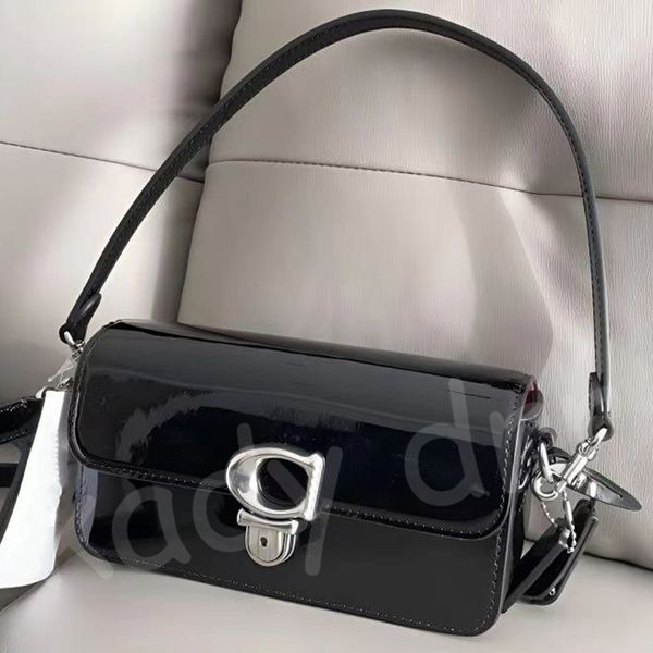 Borsa a tracolla da studio di moda Borsa a tracolla in pelle da donna con otto scomparti per carte di credito Borsa a tracolla con chiusura Pushlock Borsa da donna