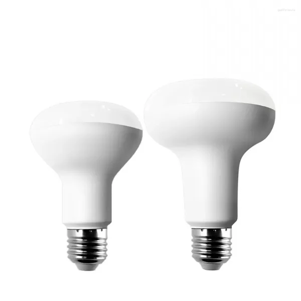 LED ampul R39 R50 R63 R80 5W 9W 12W 15W E14 E27 BASE SOĞUK SICAK/SICAK BEYAZ BOMBILLAS LAMBAHAD AMPOU SPOLIGHT IŞIK 220V