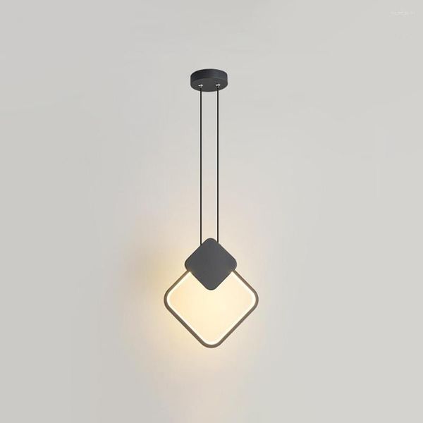 Lâmpadas pendentes 13W LUZ LED LUZ INTERIOR Modern Minimalist Luzes de iluminação caseira