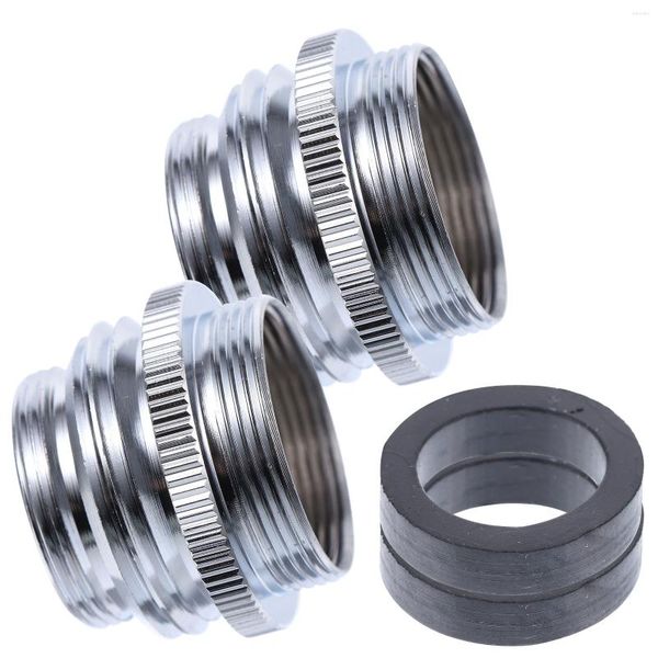 Torneiras de cozinha 2pcs para adaptador de mangueira 22mm 24mm/3/4 polegadas Connect rápido