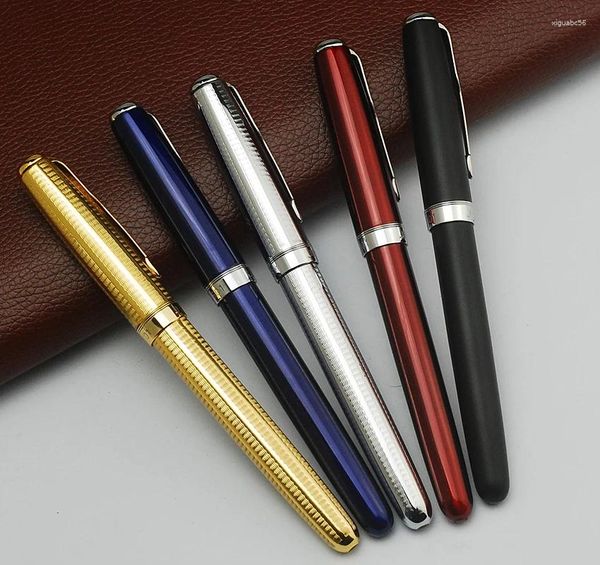 Jinhao 601 шариковая ручка с металлическим корпусом многоразового использования, профессиональные канцелярские принадлежности для офиса, школьный инструмент для письма