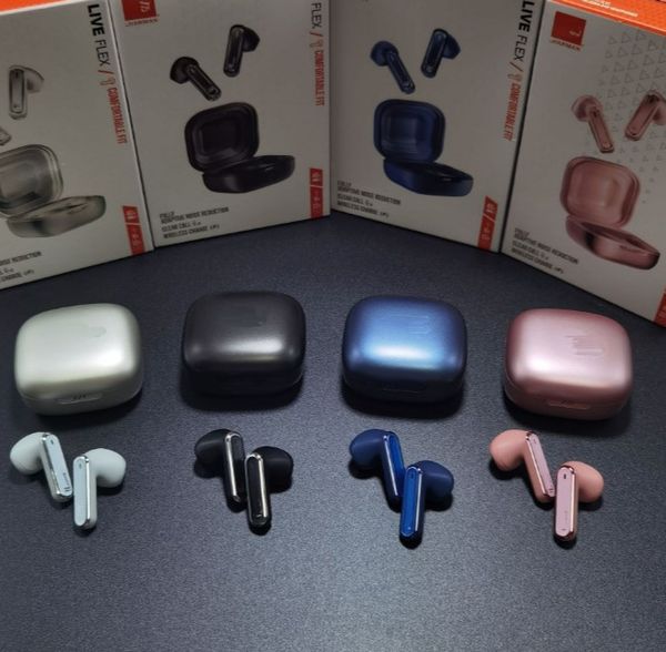 LIVE FLEX TWS Fones de ouvido Bluetooth intra-auriculares True Wireless Earbuds Bluetooth 5.0 Fones de ouvido esportivos de longa duração