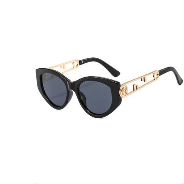 2023 Mode neue Sonnenbrille Retro Cat Eye Herren und Damen schöne Kopf Sonnenbrille Luxus Design UV400 Top Qualität mit Box