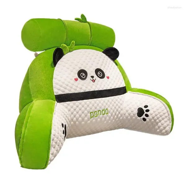 Cuscino Bingdoudou Supporto lombare Comodino Letto Borsa morbida Sedia Dormitorio Telefono cellulare Panda Vita