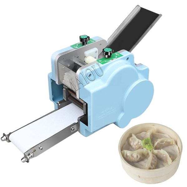 220/110V Wonton Dumpling Machine Roll Dumpling Roll Roll Slicer Machine de bolas de bolsa