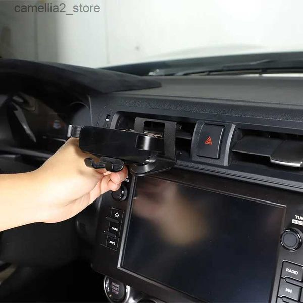 Toyota için Araba Sahibi 86 Subaru BRZ 2022 Araç Özel Cep Telefonu Braketi Çok Fonksiyonlu GPS Navigasyon Braketi Araç Aksesuarları Q231104