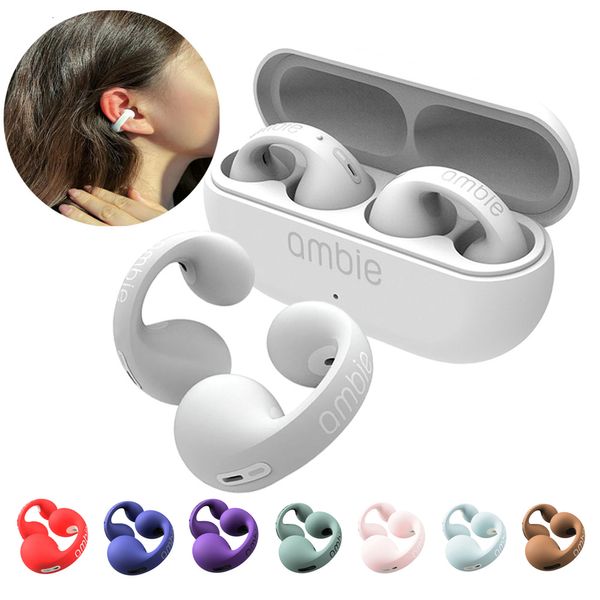 Telefone celular Atualize os fones de ouvido PRO 1 para os fones de ouvido Ambie Sound Bushring Bluetooth Earbuds TWS WARCH HOPET SPORT 230403 82