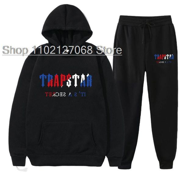 Мужские спортивные костюмы Trapst ar Hoodie Sets Мужчины Справочник Случайный толстовки.