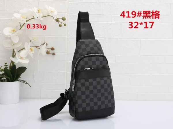 2023 Designers de Luxo Avenue Sling Bolsa de Ombro Michaels Mochila Monogramas Mini Homens Crossbody Sacos de Peito Couro Sporty Outdoor Bolsa Walle