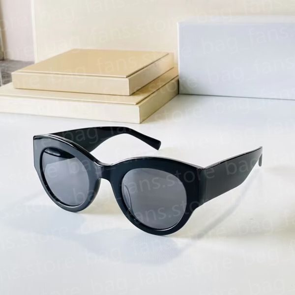 Designer-Sonnenbrille für Damen und Herren, Outdoor-Paar, kreisförmige Rahmenbrille für Urlaub, Mode, Strand, Weihnachtsgeschenke 25414