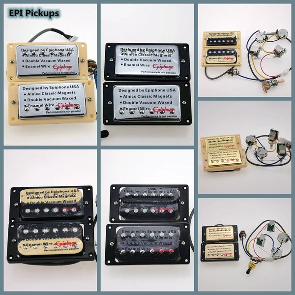 Новый Epi Humbucker Pickups 4C с жгутом Push Pull Plower для гитары LP