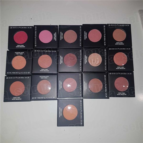 Yüz Sheertone Allık Toz Makyaj Süt Bronzlaştırıcı Profesyonel Maquillage Güzellik Makyaj Allık 12 Renk