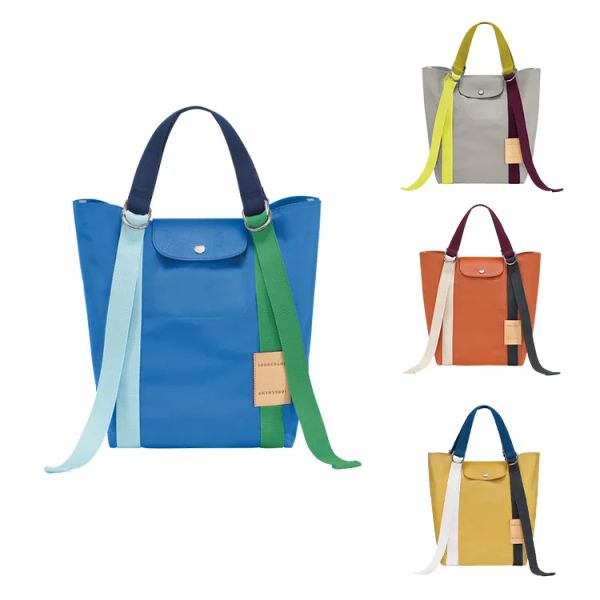 Роскошная дизайнерская сумка le replay ведро longchampp, женская нейлоновая сумка 2 размера, клатч, дорожные сумки выходного дня, сумка с верхней ручкой, мужская сумка через плечо 7a, сумка-головоломка