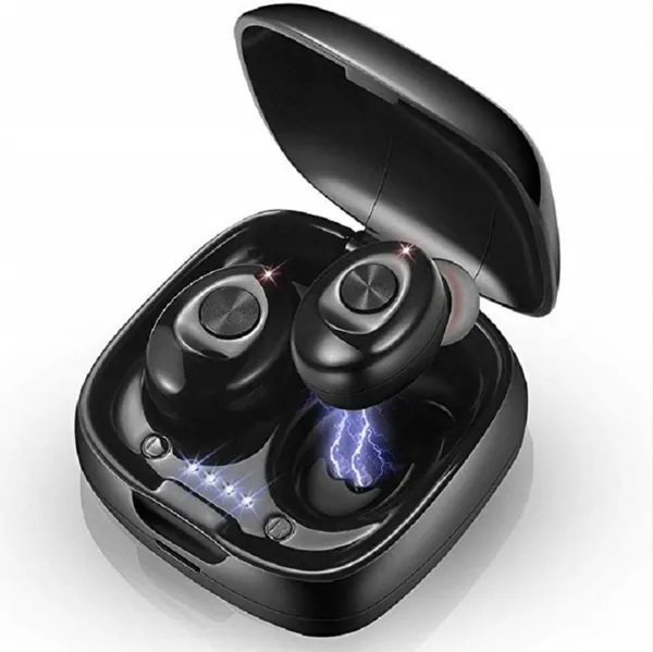 XG12 Drahtlose Bluetooth-Kopfhörer Tws-Kopfhörer Mini-Heaset mit Ladekoffer Wasserdichte Ohrhörer Freisprech-In-Ear-Gaming-Headset mit Mikrofon