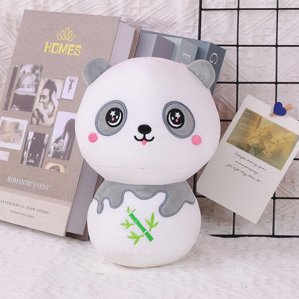 20CM Cartoon White Cat Animal Peluche Divertente Gatto Nero Coniglio Panda Peluche Morbido Riempimento Cuscino di Tiro Regalo