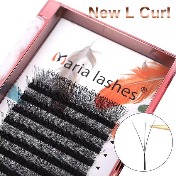 Ferramentas de maquiagem MARIA 3D EYELASH W Extensões em forma de marca privada por atacado Pacotes russos Clusters Fácil volume de fãs Lashes Y Makeup 230403