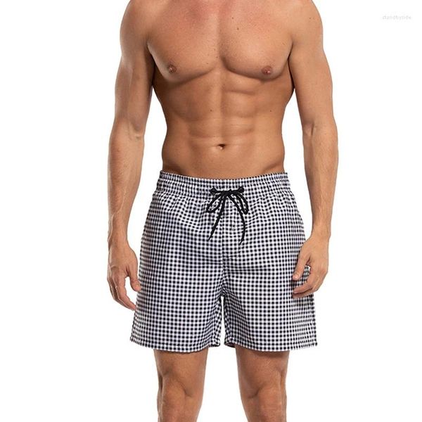 Herren-Shorts JW47 9-Druck, schnell trocknend, Sommer-Männer-Badebekleidung, Badehose, Bikinis, enge sexy Badeanzüge, Pool, Schwimmen, Strand