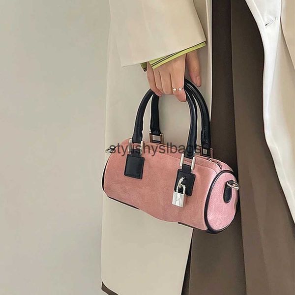 Bolsas de ombro chapéus balde chapéus novas mulheres bloqueio núcleo bolsa de ombro de couro fosco feminino travesseiro cruz corpo saco feminino bolsas elegantes