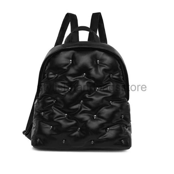 Sırt çantası stili diğer çantalar sırt çantası kafatası çantası tüm kadın çantası kış yüksek kaliteli boş zaman çanta uzay backpackstylishhandbagsstore