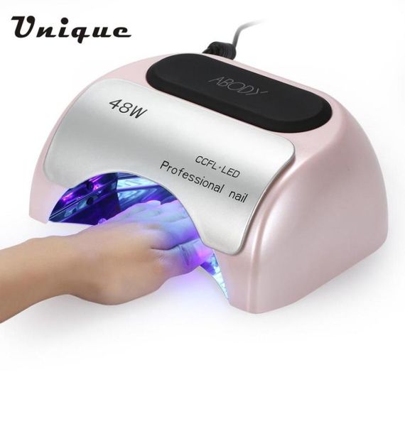 Asciugacapelli Abody 48W Lampada UV per unghie che polimerizza LED Gel Art Manicure Sensore automatico Asciuga ghiaccio Tutti 15 pezzi4071964