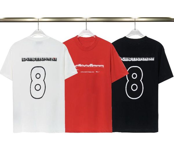 T-Shirts der NEUEN Männer 23GBSS Polo-Kurzschluss-Hülsenfrauen T-Shirt beiläufige Art und Weise Marken-Höhen Qualitätsreine Baumwolle Designer-T-Shirts
