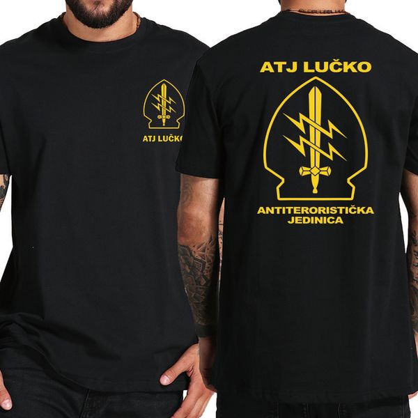 Mens Tshirts Atj Lucko Force speciali Tanda Militaire Filitaire Fans Regalo Abbigliamento 100% Cotton Unisexsummer Oneck Eu Size Tshirts 230403