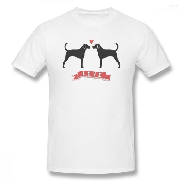 Camisetas masculinas beagles adoram manga curta básica de camiseta de cachorro amigo camisa eur/EUA tamanho