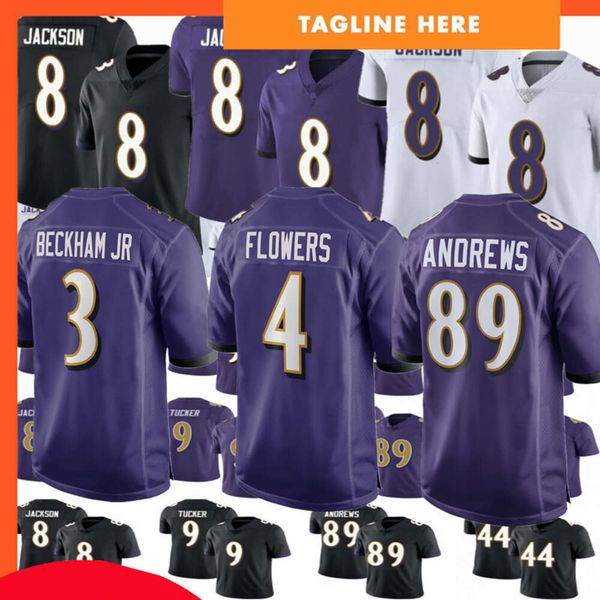 4 Zay Flowers 8 Lamar Jackson 3 Odell Beckham Jr. 9 Justin Tucker 89 Mark Andrews 27 J.K. Dobbins 52 Ray Lewis 14 Kyle Hamilton Männer Frauen Jugend Reed Fußballtrikots