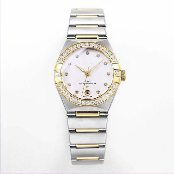 3A orologio da donna orologio di alta qualità ome watch 28mm 38mm dodici costellazioni movimento al quarzo orologio da coppia impermeabile calendario luce notturna orologio da polso in acciaio con diamanti