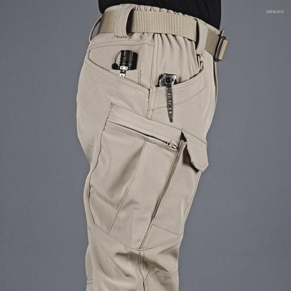 Calças masculinas Deeptown Casual Tactical Cargo para homens Militar Múltiplas calças de bolso masculino de moda do exército frouxo Slim Jogger 3xl