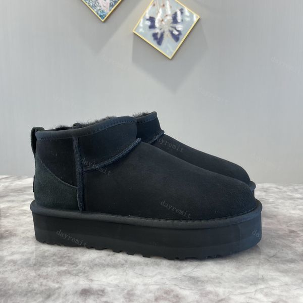 designer soffici stivali da neve mini donna inverno australia tasman piattaforma ug boot pelliccia pantofola caviglia scarpe di lana pelle di pecora vera pelle classico marchio casual caldo