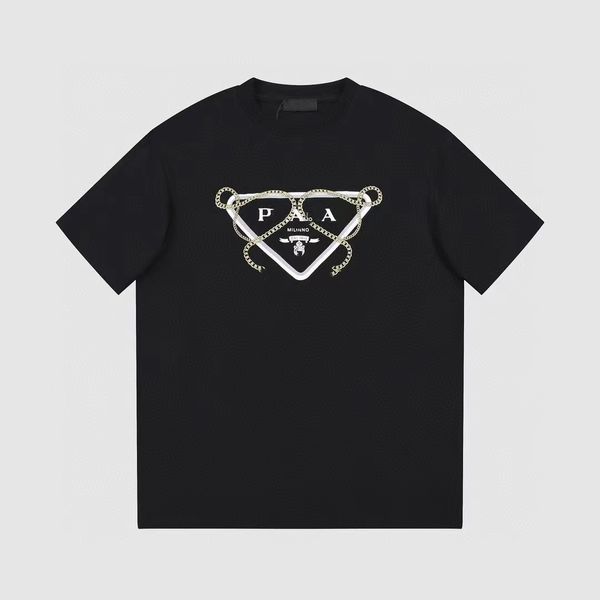 23SS Lüks T-Shirt Marka T-Shirt Giyim Sprey Çantası Kısa Kol Kısa Kol Yaz Sonbahar Kış Moda Erkek ve Kadın T-Shirt Yeni TN Tasarımcı S-5XL