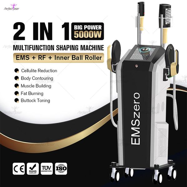 Professionelle Emslim Nova Machine Elektromagnetische Schlankheitsmaschine Add Muscle EMSZERO Roller Massage 5000w