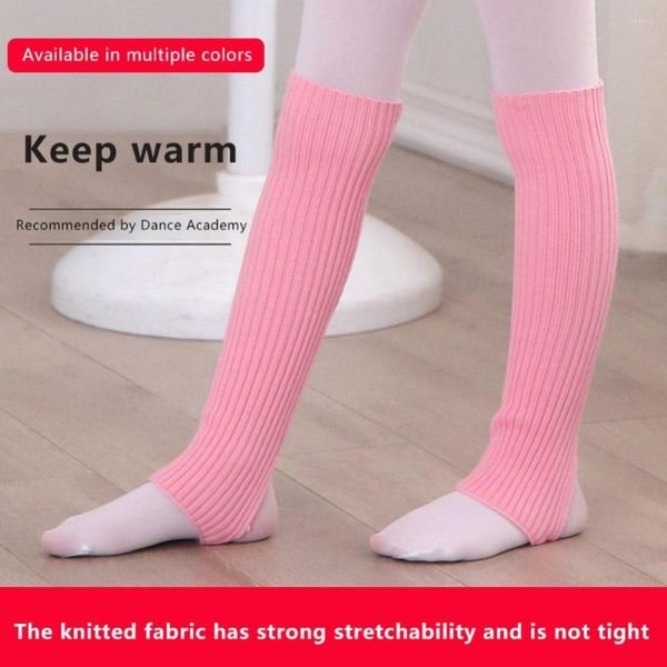 Sports Socks Winter Girls Dance Leggings Gym Fitness Exercitou Mangueira Joelho Longo Knee High espessado Balé quente